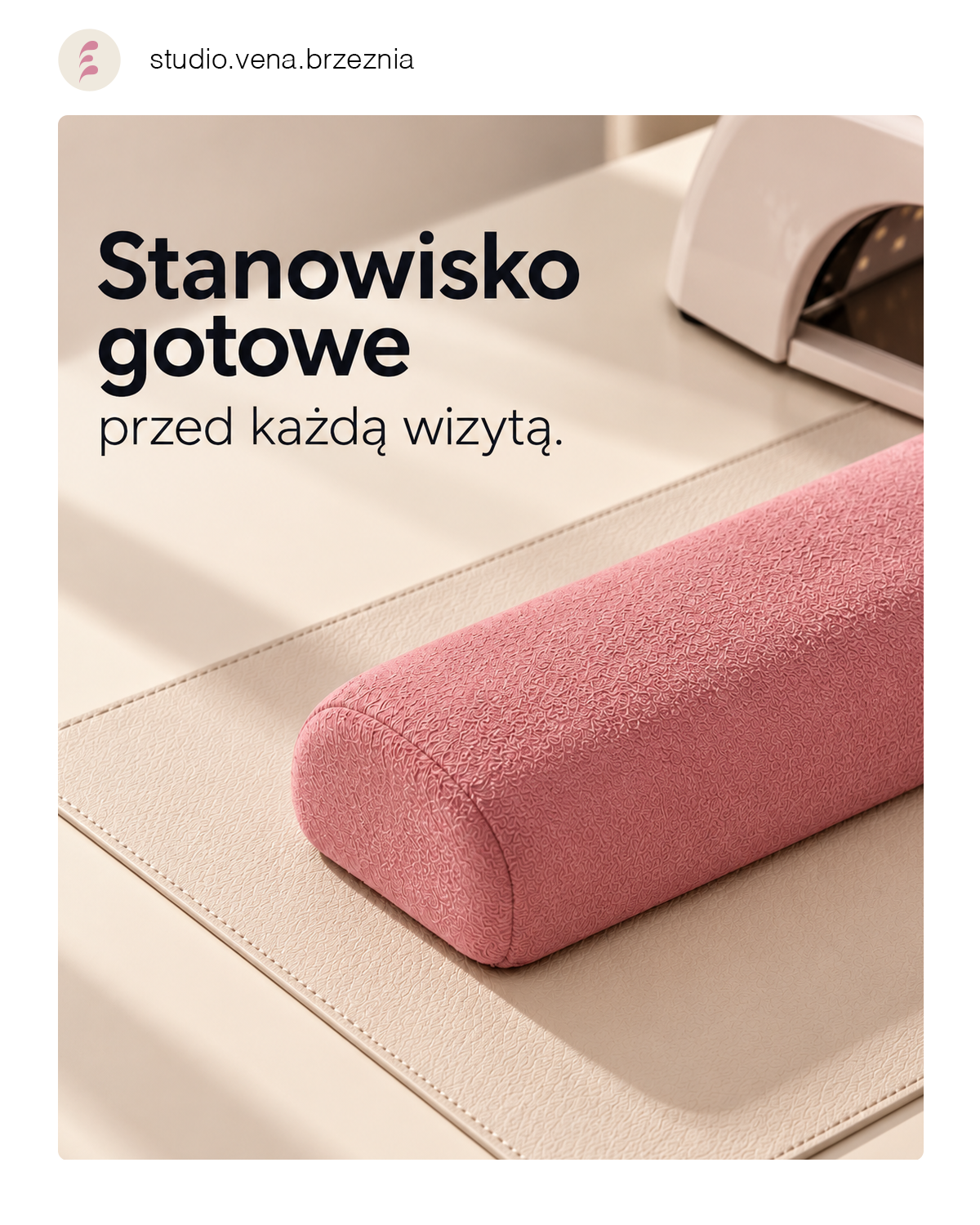 Przygotowane stanowisko w VENA Studio